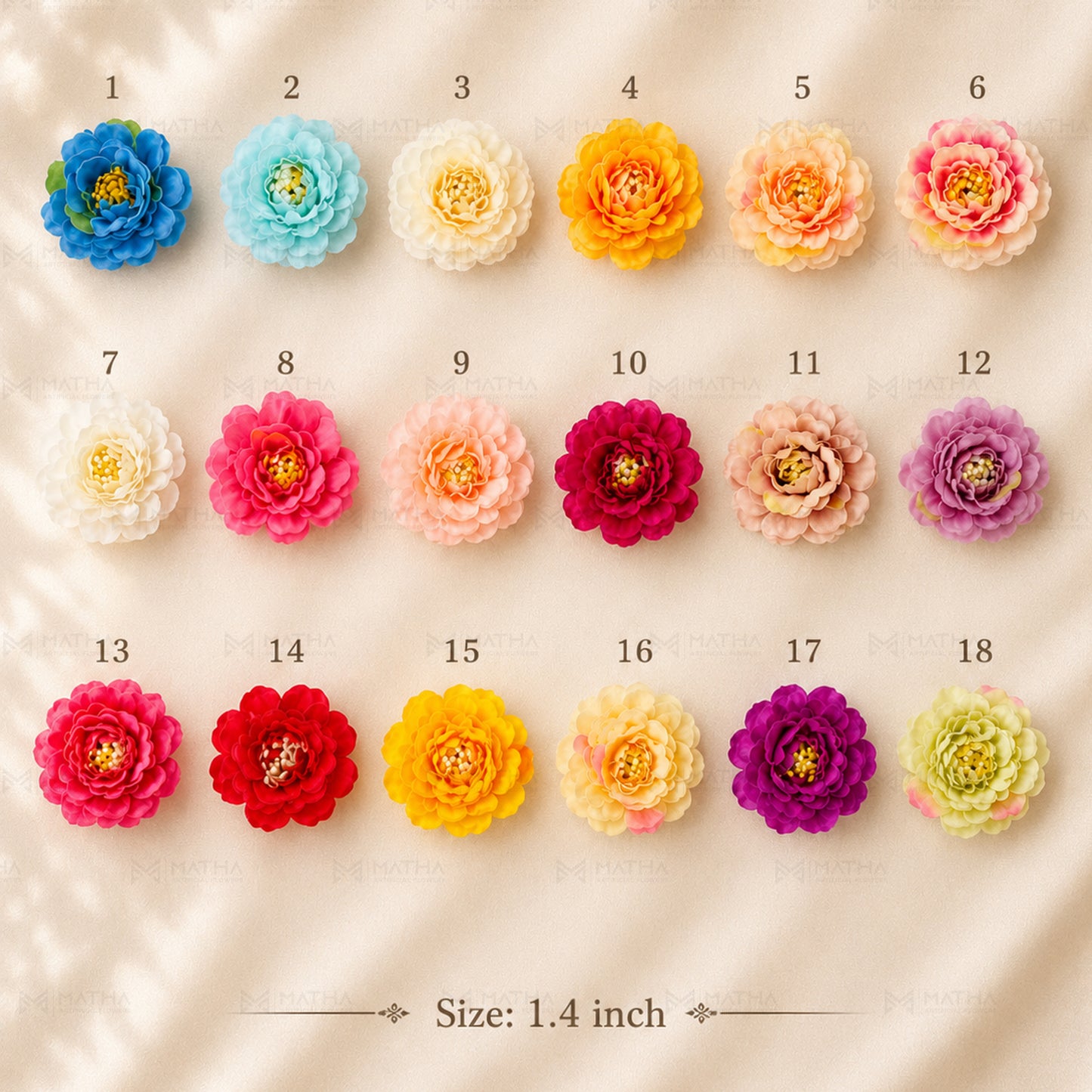 Tiny Open Peony | 1.4 Inch
