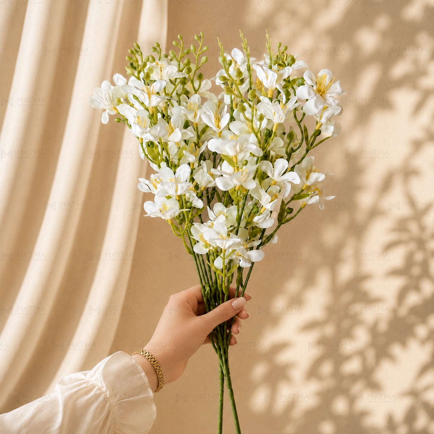 White Flower Stick
