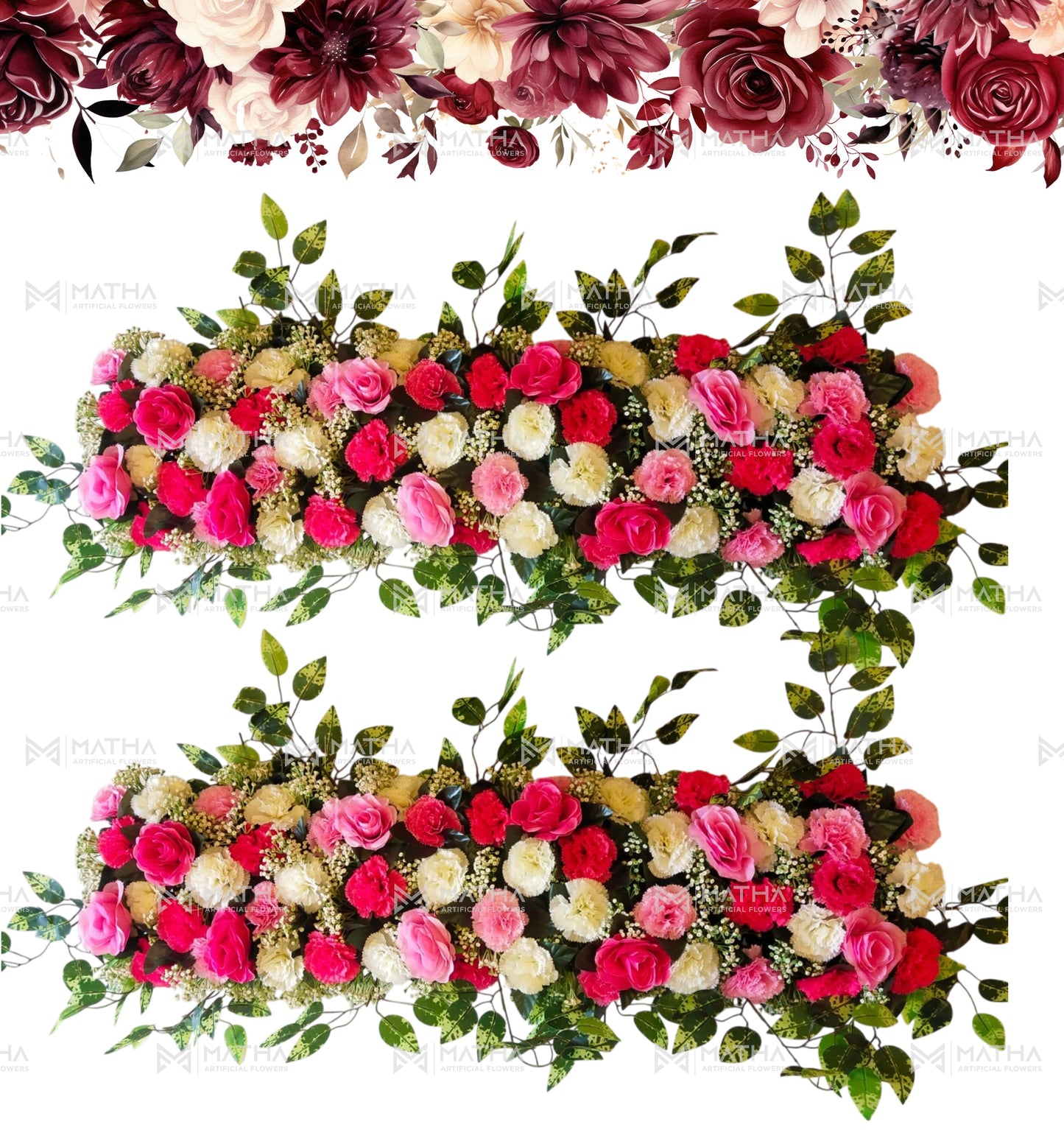 Mixed Flower Runner | 4Ft