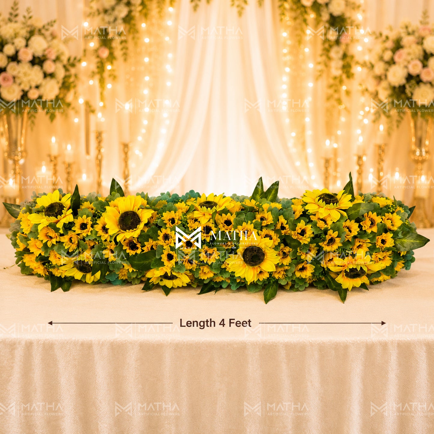 Sunflower Runner | 4Ft