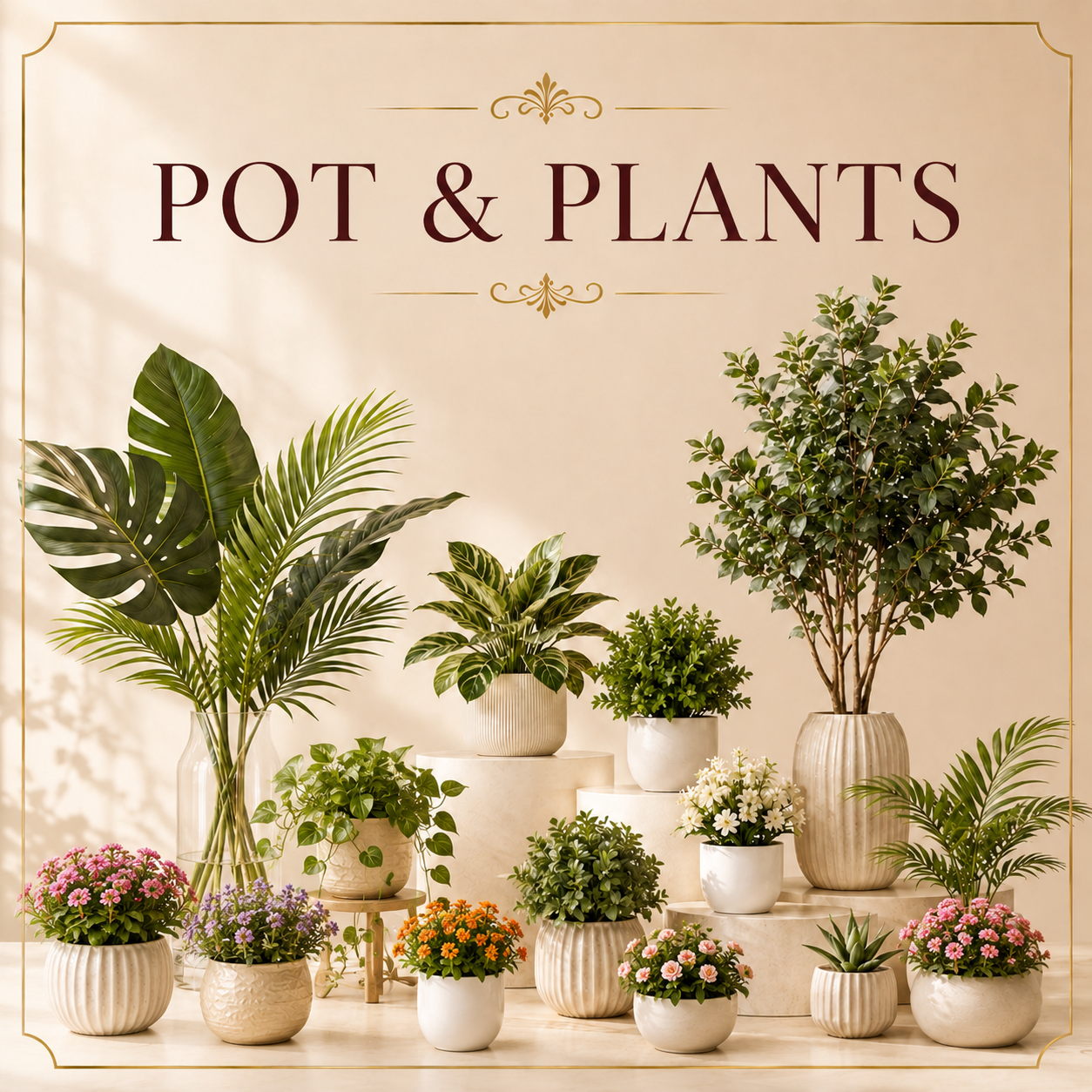 PLANTS & POT
