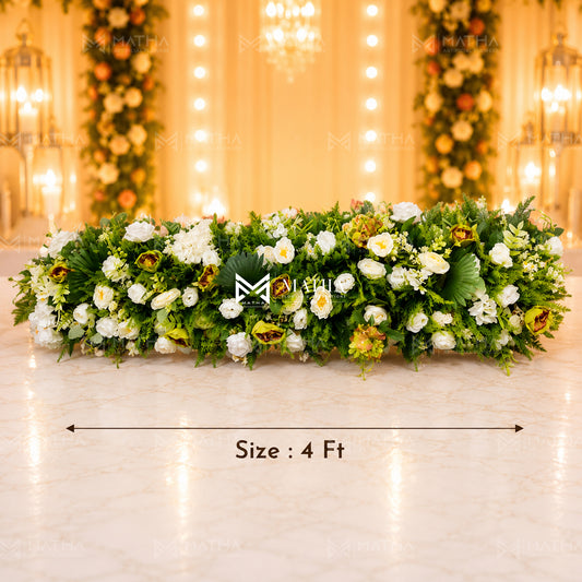 Premium White Mixed Green | 4 Ft
