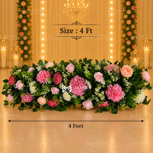 Mixed Flower Runner | 4Ft
