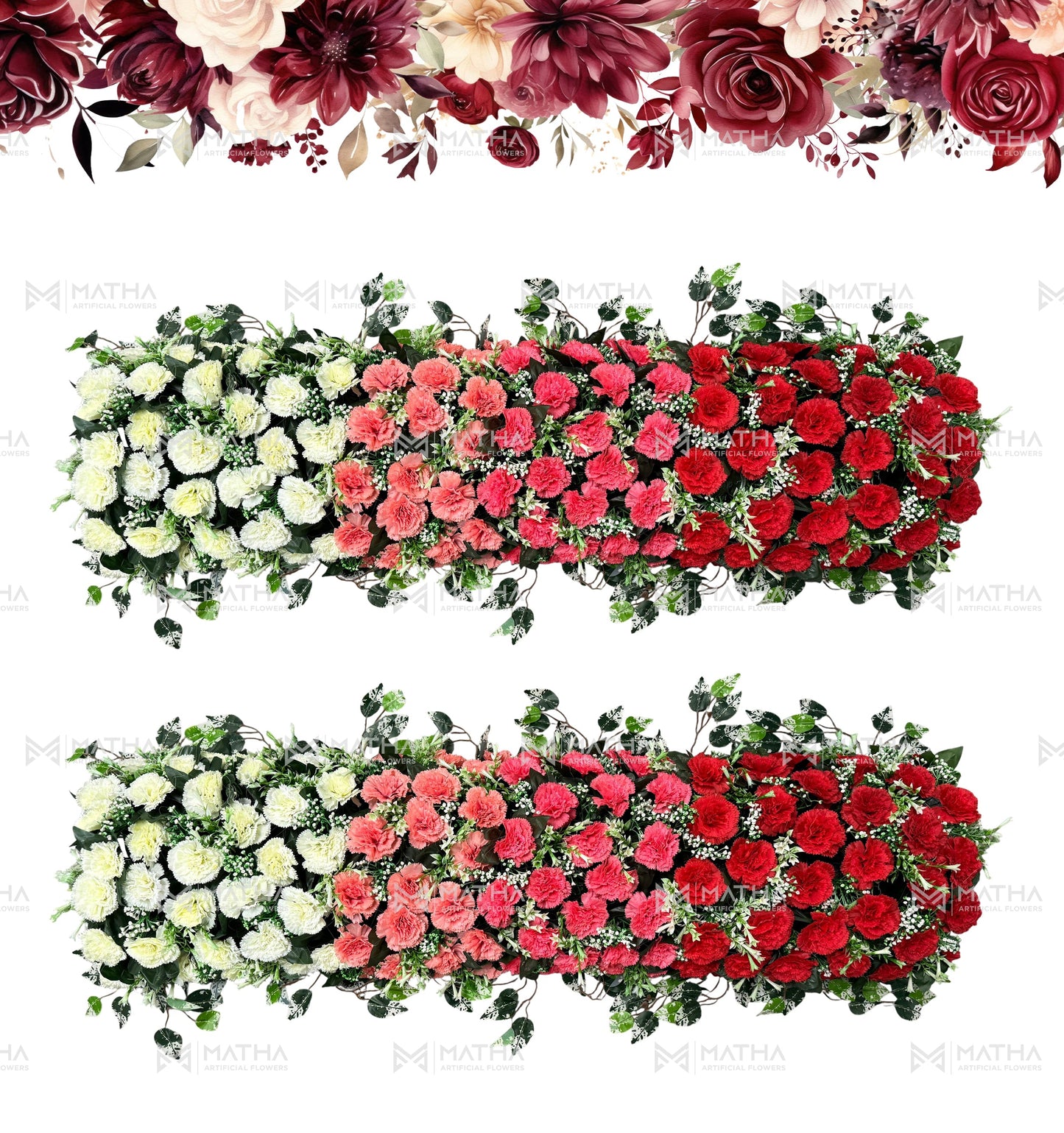 Carnation Runner | 4Ft