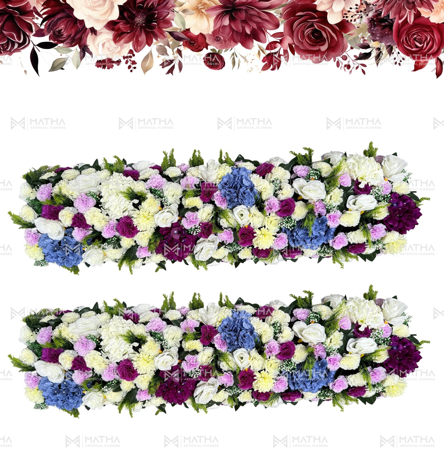 Mixed Flower Runner | 4Ft