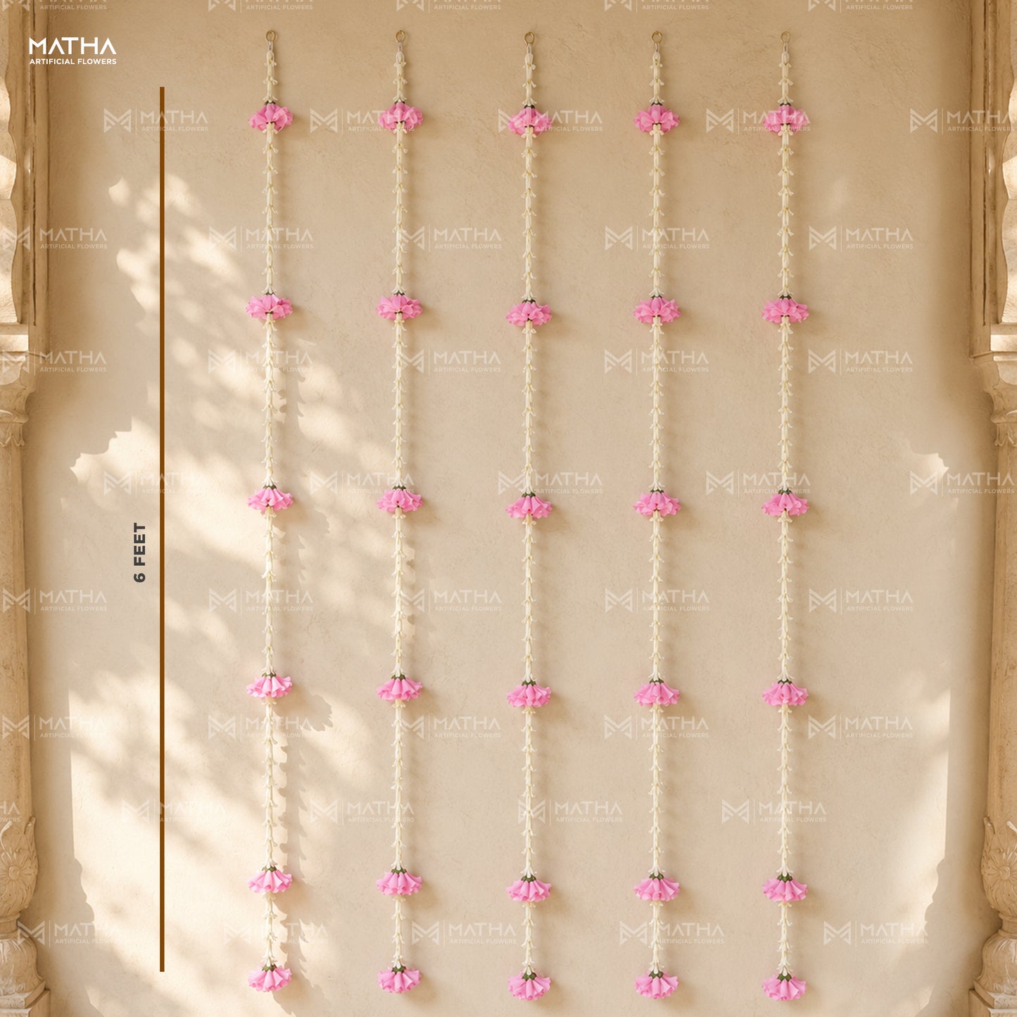 Sampangi Garland | 6Ft | Set of 2Pcs