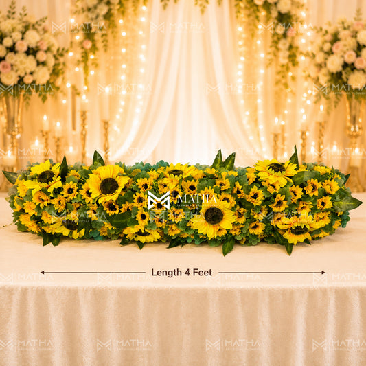 Sunflower Runner | 4Ft