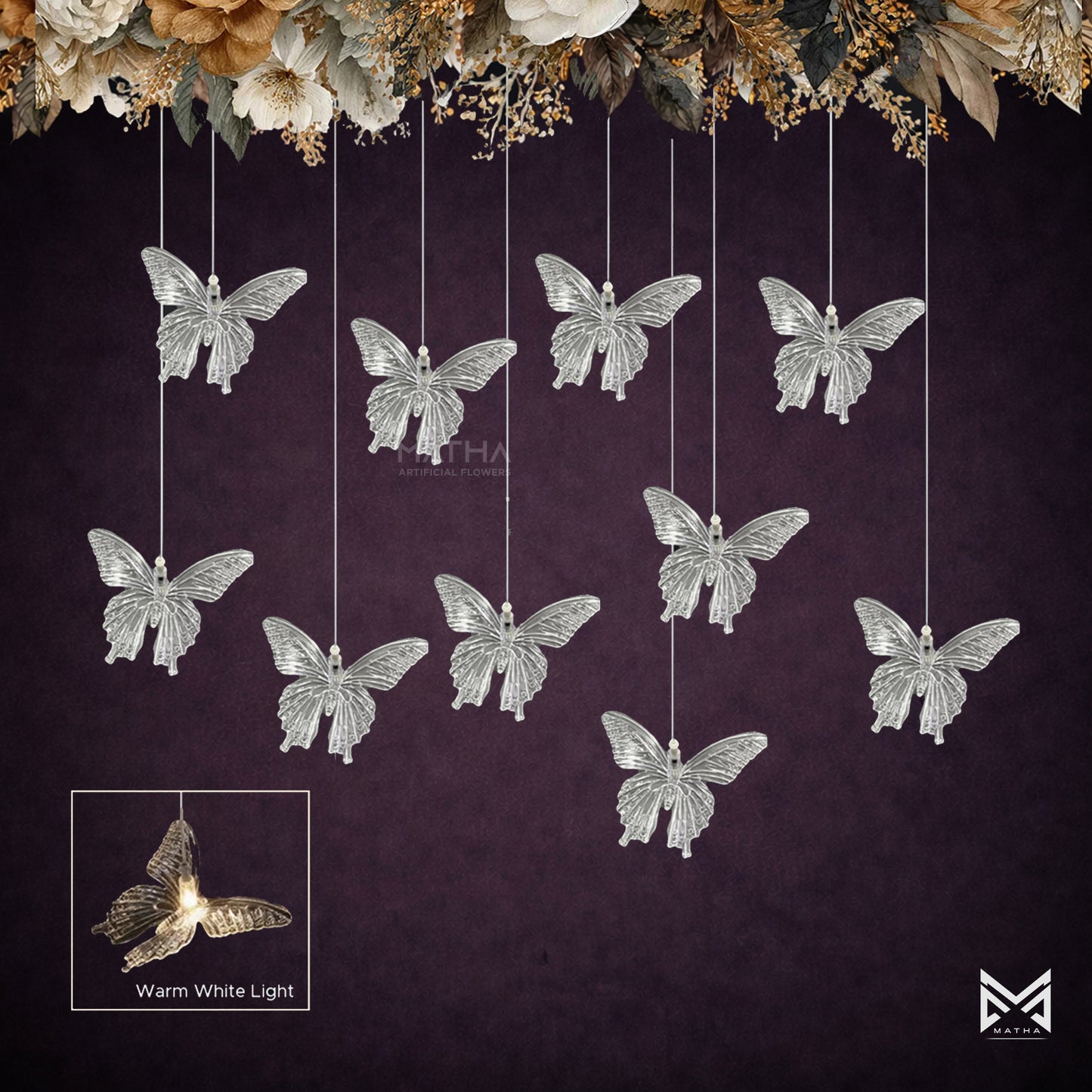 Butterfly Hanging | Set of 10 Pcs