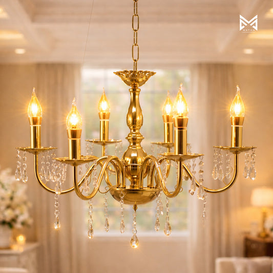 6 Arms Metal Chandilier