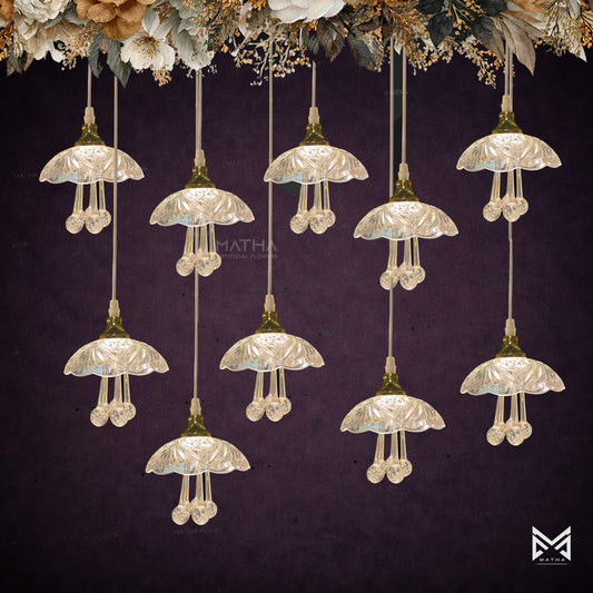 Flower Hanging Light | 10 Pcs