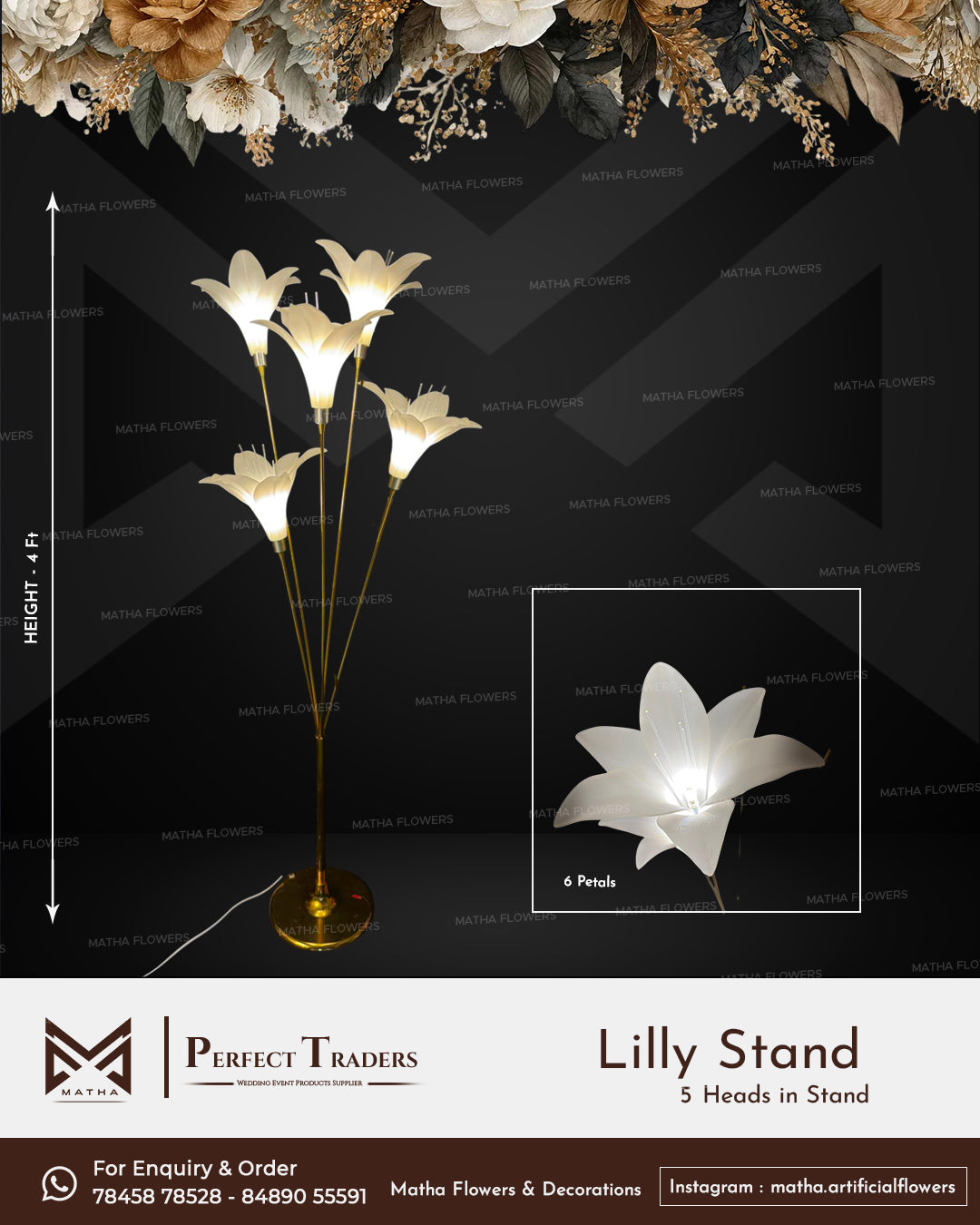 Lilly Flower Stand